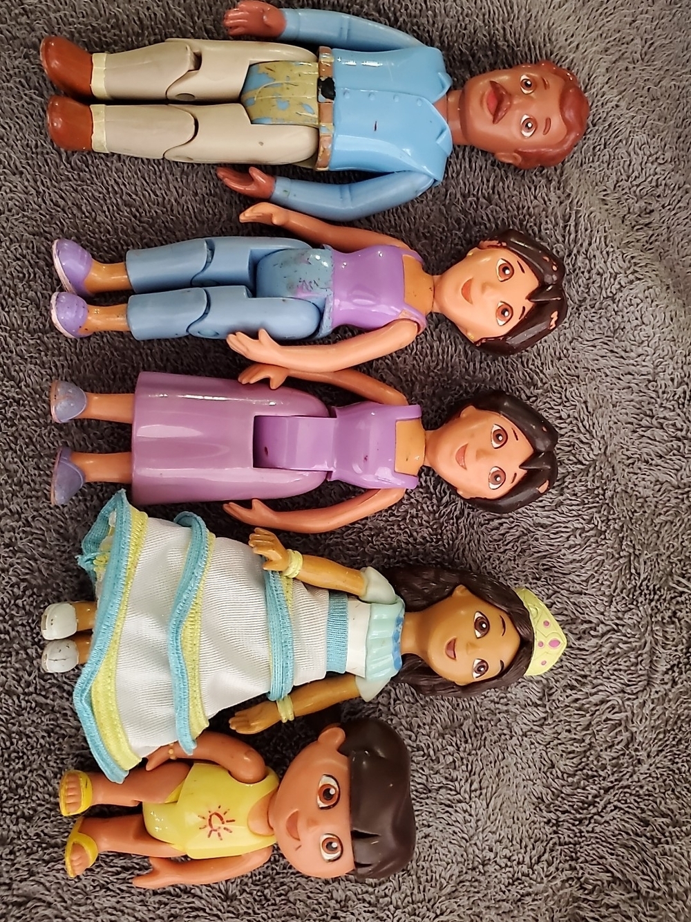 Dora the Explorer Family Figure set of 5